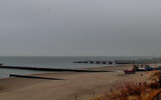 Niechorze plaża - wschodnia stro - 16-01-2026 07:35
