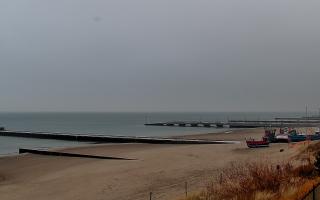 Niechorze plaża - wschodnia stro - 16-01-2026 07:42