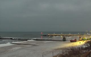 Niechorze plaża - wschodnia stro - 09-02-2026 06:04