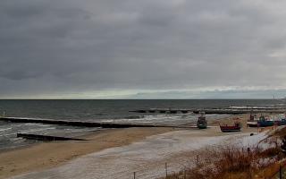 Niechorze plaża - wschodnia stro - 15-02-2026 08:44