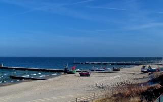 Niechorze plaża - wschodnia stro - 04-03-2026 09:53