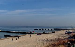 Niechorze plaża - wschodnia stro - 07-03-2026 09:38