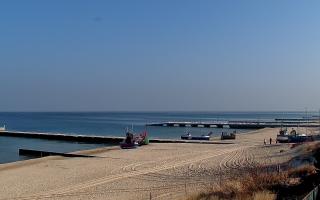 Niechorze plaża - wschodnia stro - 10-03-2026 09:07