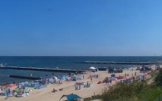 Niechorze plaża - wschodnia stro - 16-07-2026 08:53