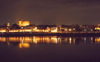 Toruń Panorama od Wisły - 04-12-2024 18:04