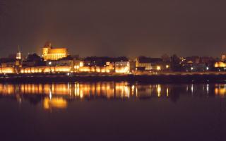 Toruń Panorama od Wisły - 04-12-2024 18:25