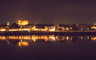 Toruń Panorama od Wisły - 04-12-2024 18:53