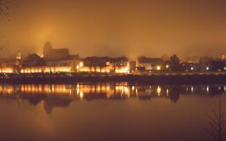 Toruń Panorama od Wisły - 05-12-2024 02:23