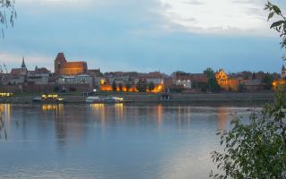 Toruń Panorama od Wisły - 02-05-2025 18:45