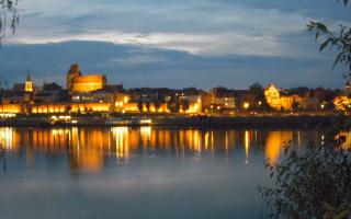Toruń Panorama od Wisły - 02-05-2025 19:06