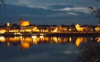 Toruń Panorama od Wisły - 02-05-2025 19:13