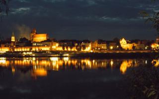 Toruń Panorama od Wisły - 02-05-2025 19:21