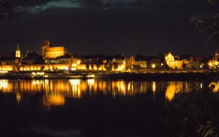 Toruń Panorama od Wisły - 02-05-2025 19:28