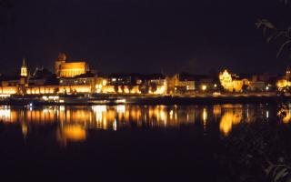 Toruń Panorama od Wisły - 02-05-2025 19:35