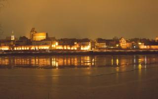 Toruń Panorama Starego Miasta - 23-01-2026 00:30