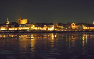 Toruń Panorama Starego Miasta - 01-02-2026 22:51