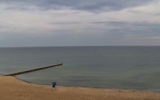 Mielno - widok na plażę zachód - 27-07-2024 04:50