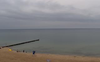 Mielno - widok na plażę zachód - 27-07-2024 07:17