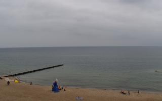 Mielno - widok na plażę zachód - 27-07-2024 07:48