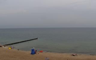 Mielno - widok na plażę zachód - 27-07-2024 08:03