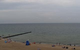 Mielno - widok na plażę zachód - 27-07-2024 09:51