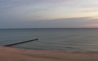 Mielno - widok na plażę zachód - 02-05-2025 02:55
