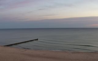 Mielno - widok na plażę zachód - 02-05-2025 03:03