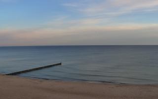 Mielno - widok na plażę zachód - 02-05-2025 03:57