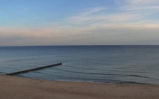 Mielno - widok na plażę zachód - 02-05-2025 04:05
