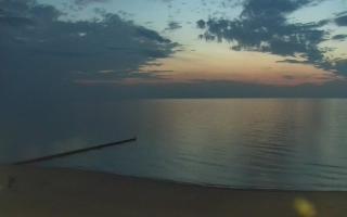 Mielno - widok na plażę zachód - 15-06-2025 20:48