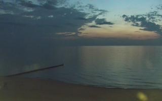 Mielno - widok na plażę zachód - 15-06-2025 20:56