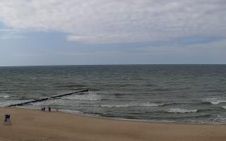 Mielno - widok na plażę zachód - 16-06-2025 13:29