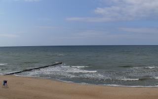 Mielno - widok na plażę zachód - 16-06-2025 13:37