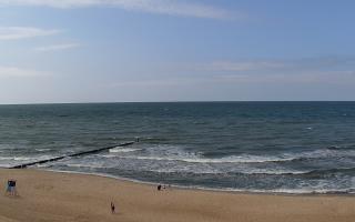 Mielno - widok na plażę zachód - 16-06-2025 13:45