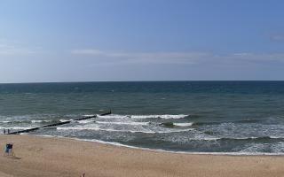 Mielno - widok na plażę zachód - 16-06-2025 13:52