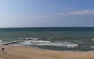Mielno - widok na plażę zachód - 16-06-2025 14:08