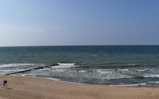 Mielno - widok na plażę zachód - 16-06-2025 14:23