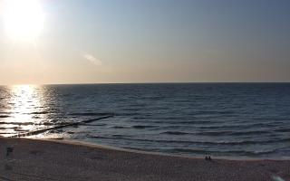 Mielno - widok na plażę zachód - 16-06-2025 17:52