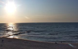 Mielno - widok na plażę zachód - 16-06-2025 18:07