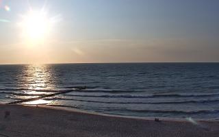 Mielno - widok na plażę zachód - 16-06-2025 18:15