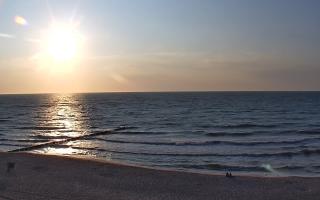 Mielno - widok na plażę zachód - 16-06-2025 18:23