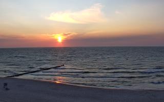Mielno - widok na plażę zachód - 16-06-2025 19:09