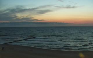 Mielno - widok na plażę zachód - 16-06-2025 20:42