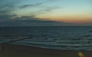 Mielno - widok na plażę zachód - 16-06-2025 20:49