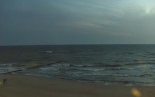 Mielno - widok na plażę zachód - 17-06-2025 01:12