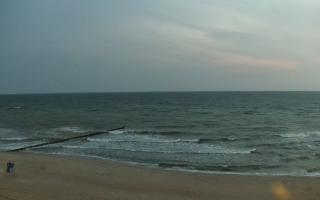 Mielno - widok na plażę zachód - 17-06-2025 01:27
