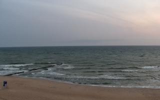 Mielno - widok na plażę zachód - 17-06-2025 01:58