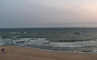 Mielno - widok na plażę zachód - 17-06-2025 02:06