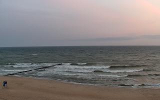 Mielno - widok na plażę zachód - 17-06-2025 02:14