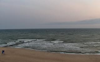 Mielno - widok na plażę zachód - 17-06-2025 02:21